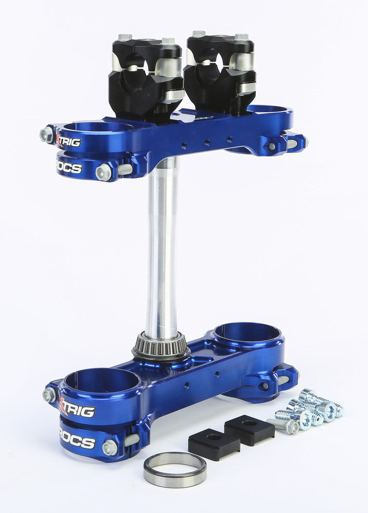 Xtrig 138-2110 501350501101 ROCS TECH CLAMP SET BLUE HUSKY 22MM