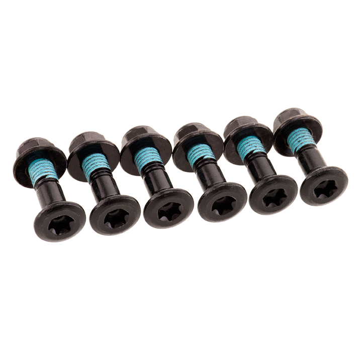 Bolt 020-00174 2008-HS.EUBK EURO STYLE HUB-SAVERS BLACK SPROCKET FASTENING KIT