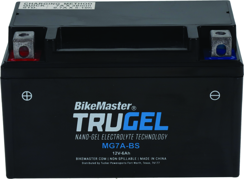 BikeMaster 780538 Trugel Battery - MG7A-BS - Photo - Primary