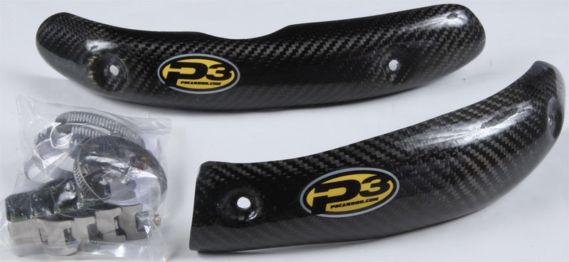 P3 Heat Shield Carbon Fiber - 207074 Yamaha Dirt Bikes 2014-2025