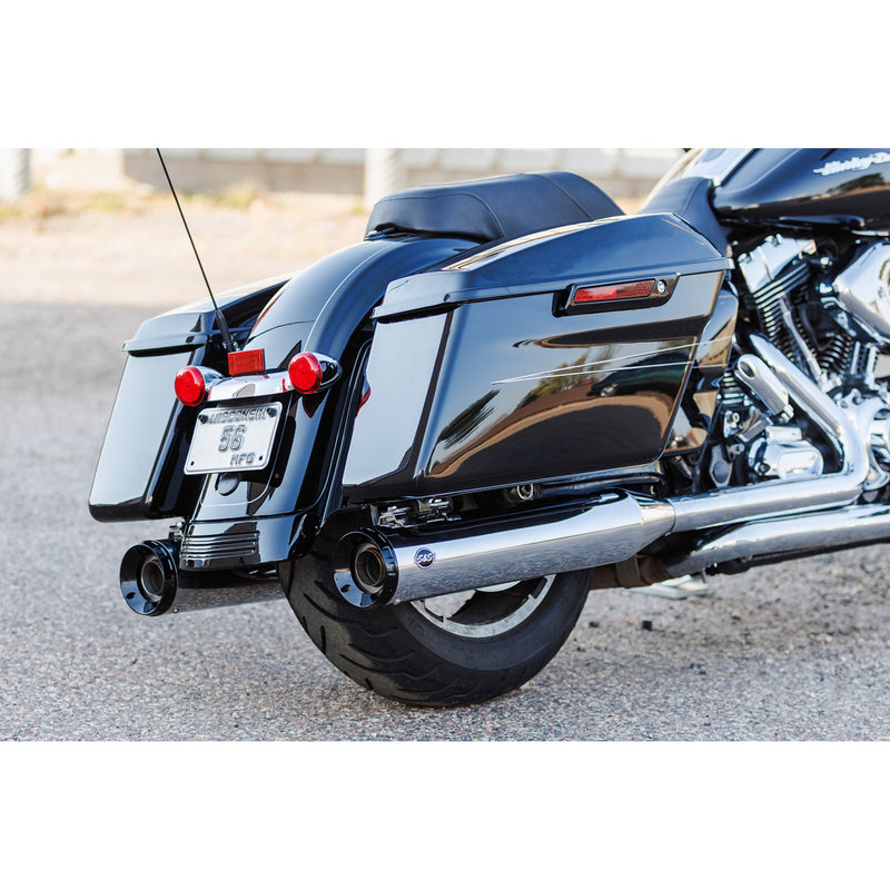 S&S Cycle GNX Muffler - 550-1079 For Harley Touring 1995-2016