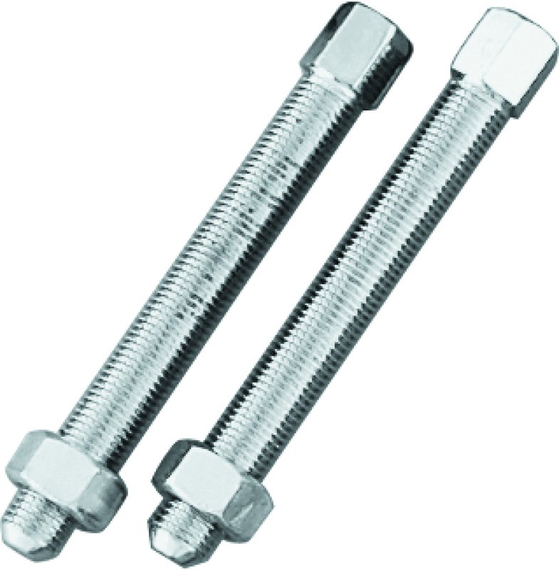 Bikers Choice 492544 37-72 Big Twin Chrome Axle Adjusters Replaces H-D 41576-36 Pr - Photo - Primary