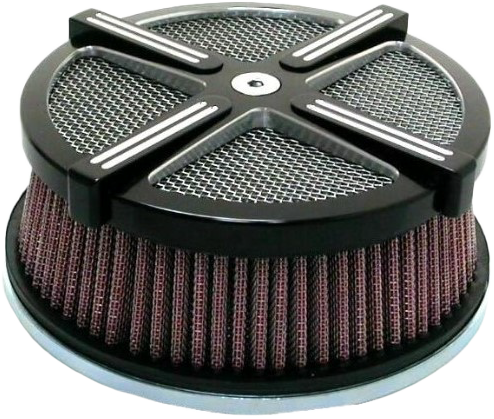 Harddrive 820-50580 120332 X-FORCE AIR CLEANER KIT CHROME/BLACK