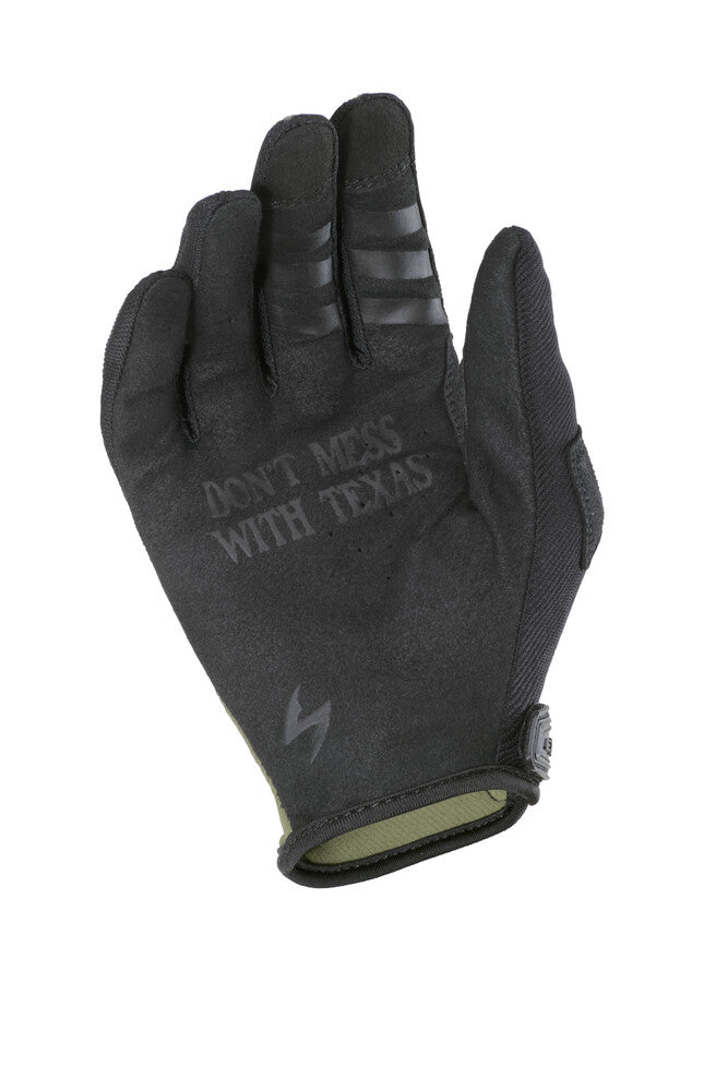 Scorpion Exo 75-6176M G49-404 MOTO-FLEX GLOVES LONE STAR OLIVE/BLACK MD
