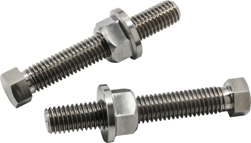 Works 66-70630 70-630 TI AXLE ADJUSTER BOLTS JAP 8X52MM/10MM / 8MM/12MM NUTS