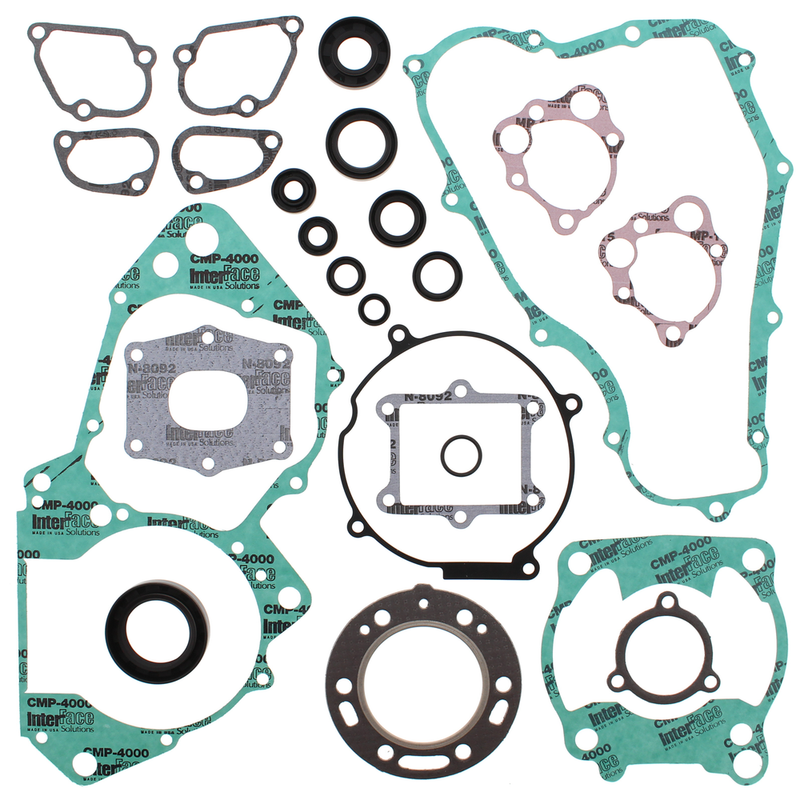 Vertex Complete Gasket SET With OIL Seals - 811254 Honda CR250R 1986