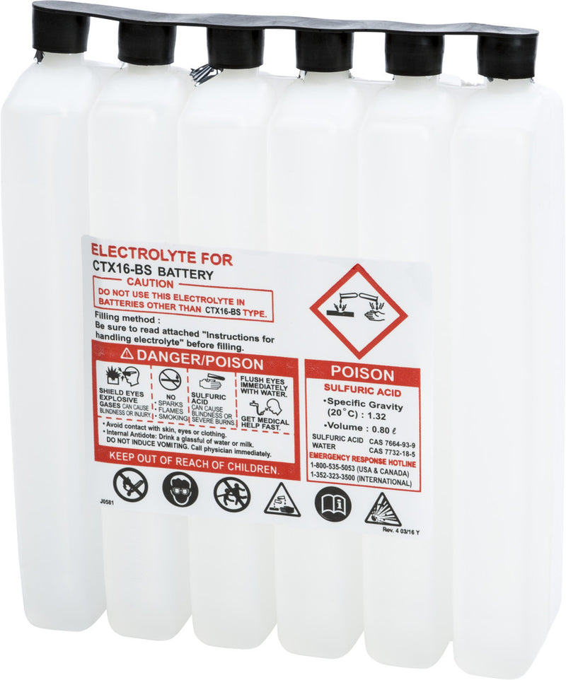 Fire Power 49-3027 800CC CTX SEALED BATTERY ELECTROLYTE PACK 798CC