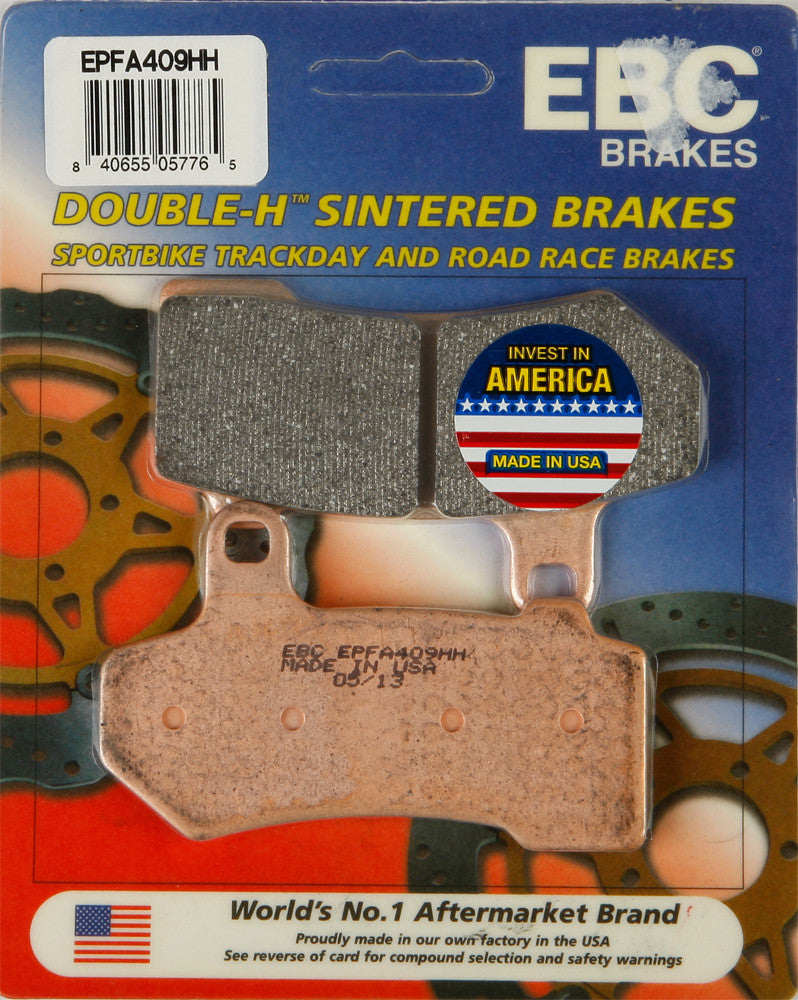 EBC Brake Pads Extreme PRO Brake Pads - EPFA409HH For Harley Touring 2006-2018