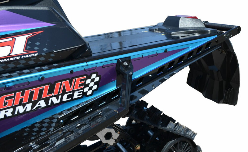 Straightline Performance Carbon Fiber Rear Bumper Black - 182-128 Polaris RMK / RMK 850 2022