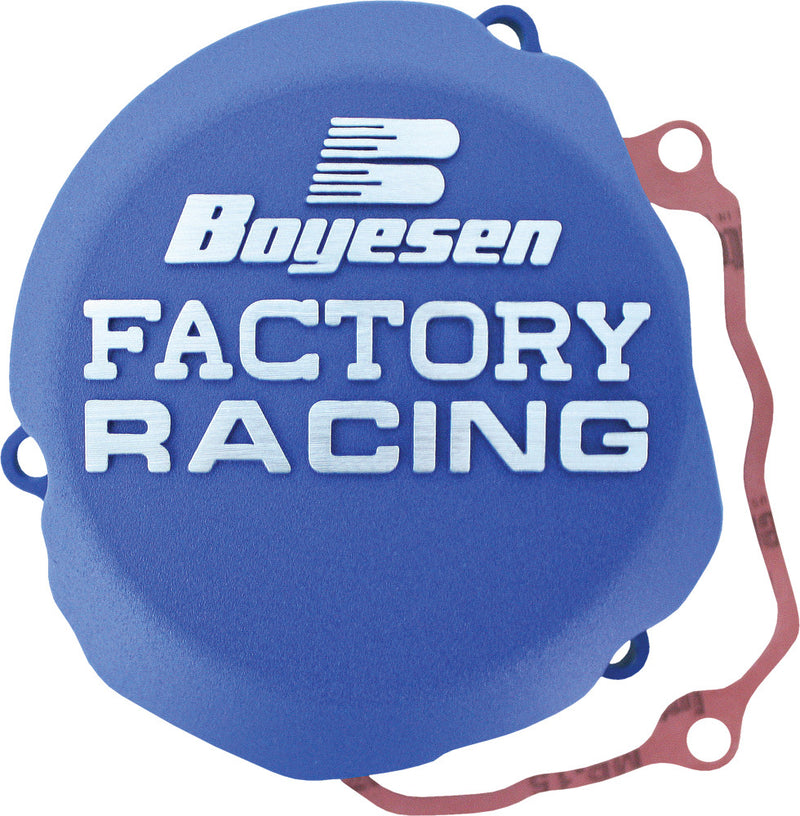 Boyesen Factory Racing Ignition Cover Blue - SC-30L Yamaha YZ 80 / YZ 85 1993-2024