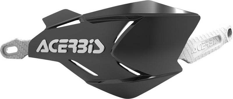 Acerbis X-Factory Handguard Black White - 2634661007 For Husaberg Dirt Bikes 1989-2014 | Beta Dirt Bikes 2008-2018 | Aprilia 450 / 550 2006-2013