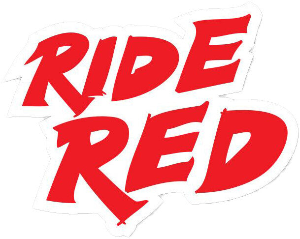 D'cor Visuals D-Cor Ride RED Decal 4" - 40-10-203
