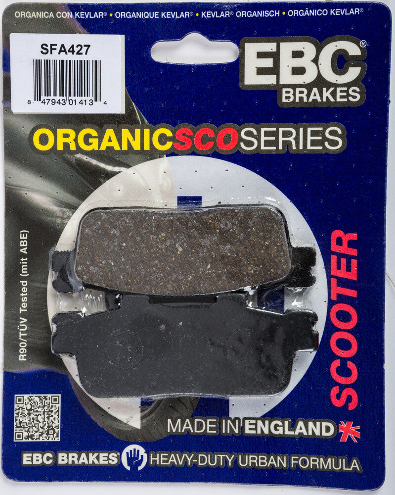 Ebc 153-427 SFA427 BRAKE PADS SFA427 ORGANIC
