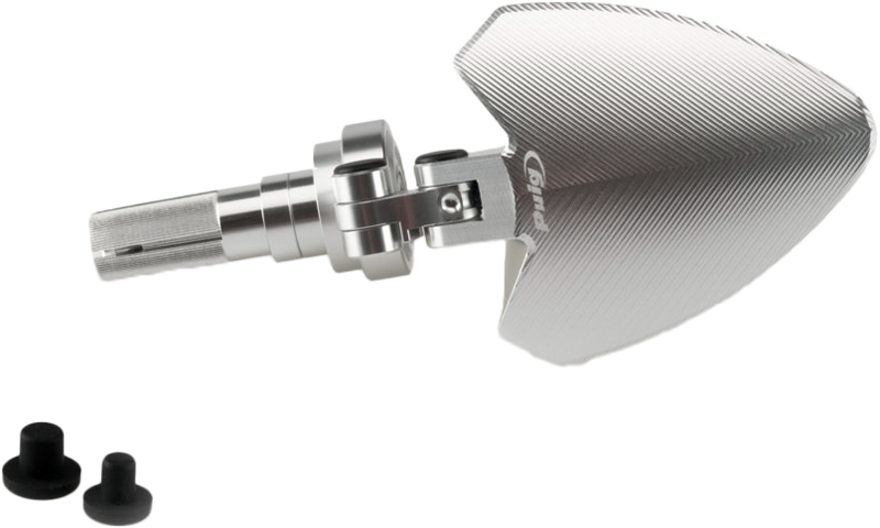 Puig Hi-tech Parts 561-20859 20859D HANDLEBAR END FOLDING MIRROR RIGHT SILVER