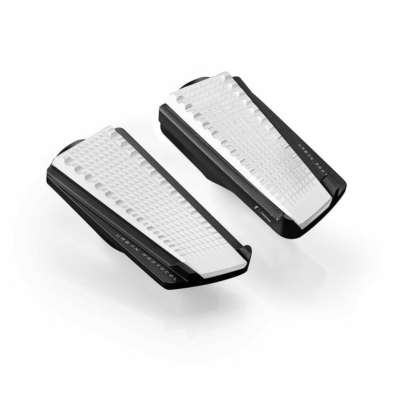 Rizoma 58-PE643B PE643B URBAN PROTOCOL FOOTPEGS BLACK/WHITE PR