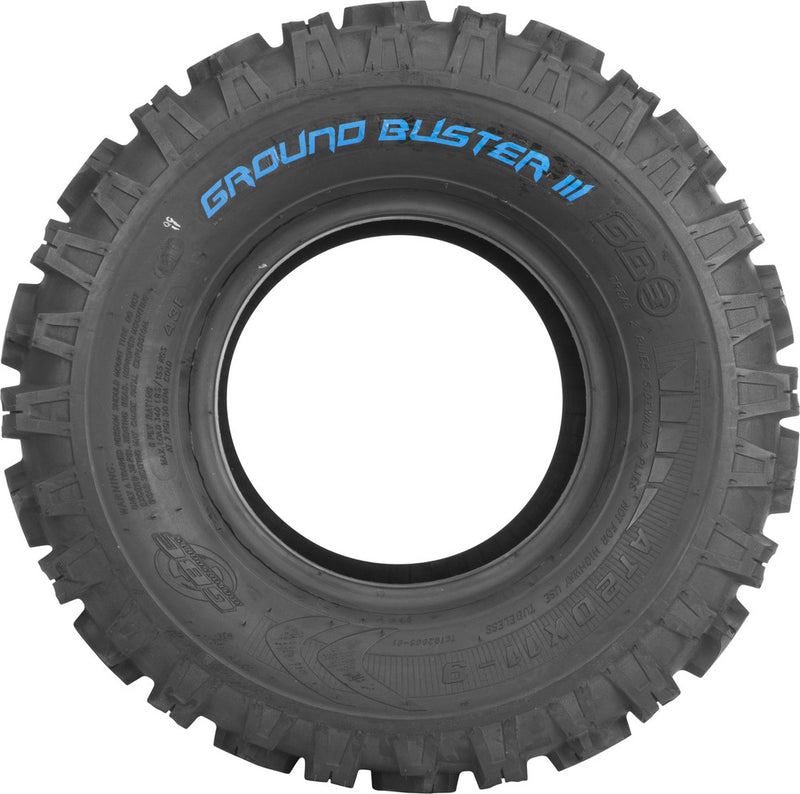 Gbc Tire Ground Buster III Rear 20X11-9 Bias LR340LBS - AR092011GBC For Arctic Cat ATVs 2004-2010 | Polaris Outlaw 2006-2011