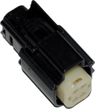 Namz Custom Cycle 850-08308 NM-33472-4001 4-PIN FEMALE CONNECTOR BLACK HD 72177-07BK 07-UP