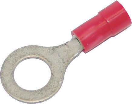 Namz Custom Cycle 850-08455 NIS-19070-0023 PVC RING TERMINAL .25" 22-18 25-PK