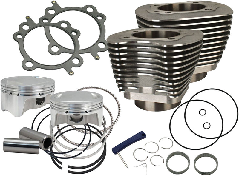 Rocket Performance Garage Llc BIG Bore Cylinder Kit 110" Twin CAM ` - 8-8002 For Harley Motorcycles 2007-2016