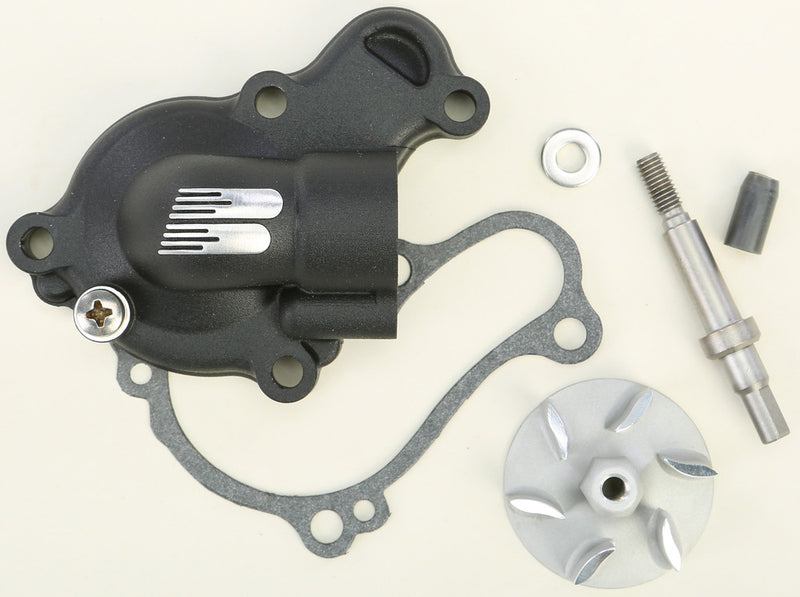 Boyesen Waterpump Cover & Impeller Kit Black - WPK-38CB Yamaha YZ 450 / WR 450 2014-2023