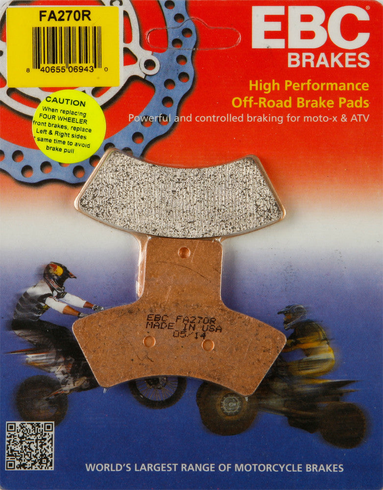 Ebc 15-270R FA270R BRAKE PADS