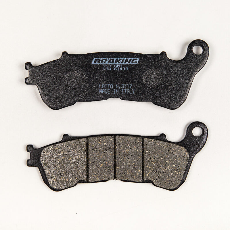 Braking Brake PAD SET Semi-Metallic - 910SM1 For Honda Motorcycles 2005-2016 | Suzuki C109R Boulevard / C109RT Boulevard 2008-2009