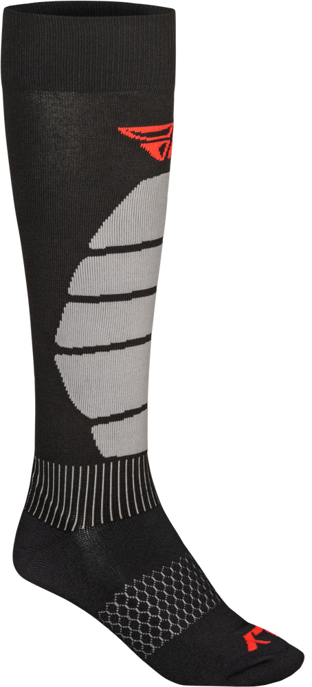 Fly Racing 350-0576S 350-0576S SNOW PERFORMANCE COOLMAX SOCK BLACK SM/MD