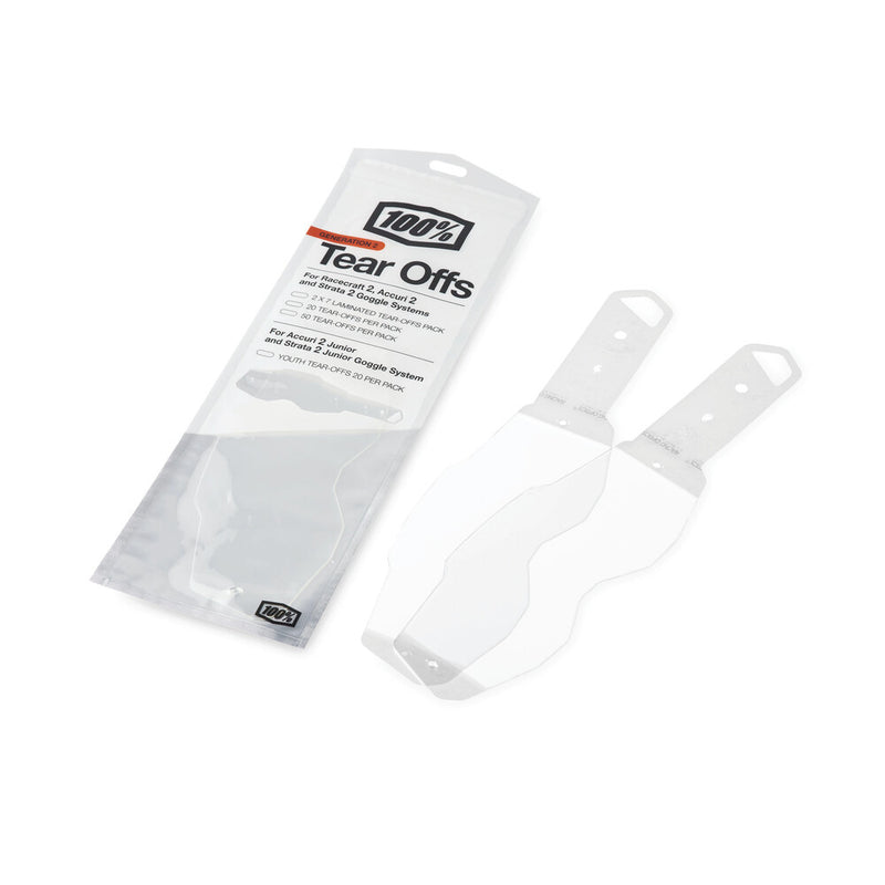 100% 610-6065 59086-00001 RC2/AC2/ST2 LAMINATED TEAR-OFFS 2 X 7 PK