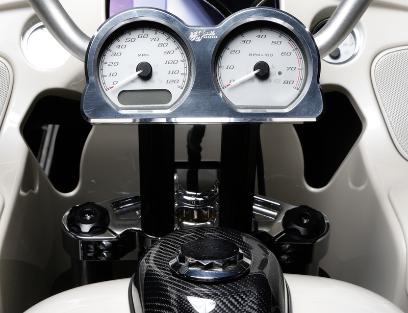 Hofmann Designs 563-04110 HDB1030R DUAL GAUGE ROAD GLIDE RAW