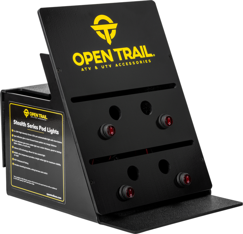 Open Trail 99-7124 BLACK OPENTRAIL ABS LIGHT DISPLAY FOR POD AND BAR LIGHTS