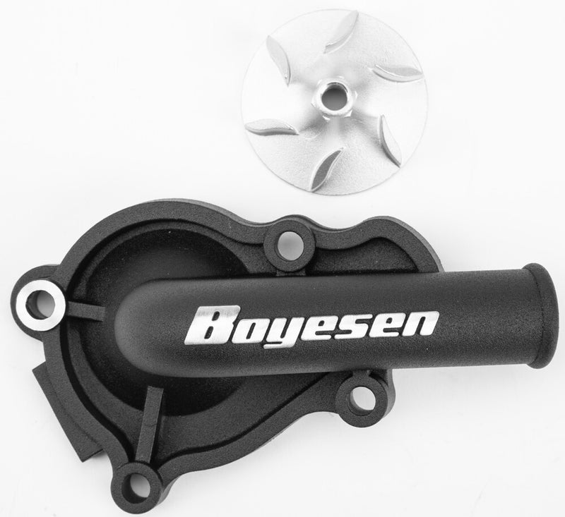 Boyesen Waterpump Cover & Impeller Kit Black - WPK-06B Honda CRF450R 2002-2008