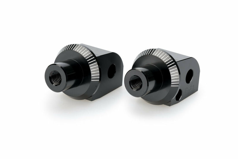 Puig Hi-Tech Parts Footpeg Adaptor Passenger - 20884N Suzuki 1300R Hayabusa / 1000GT 2021-2023