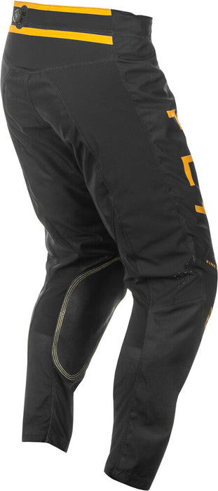 Fly Racing C378-53032 C378-53032 KINETIC CENTER PANTS CA/NY BLACK/GOLD SZ 32