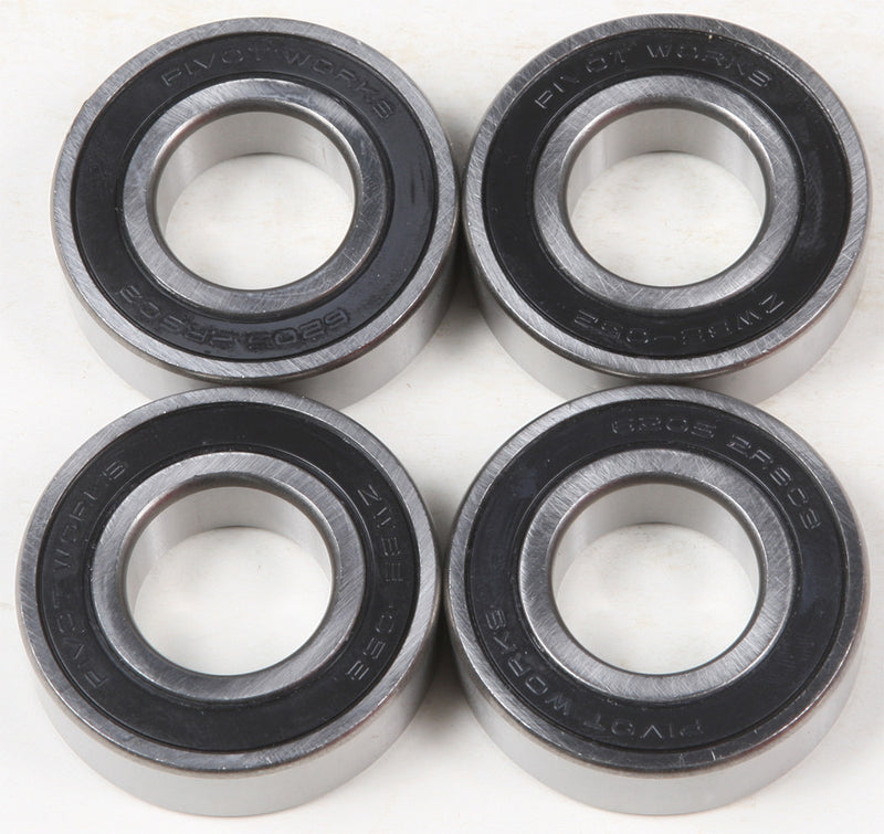 Harddrive Rear Wheel Bearing Kit 4PC 25MM ID Sealed NON-ABS - 820-0215 For Harley Touring 2009-2016