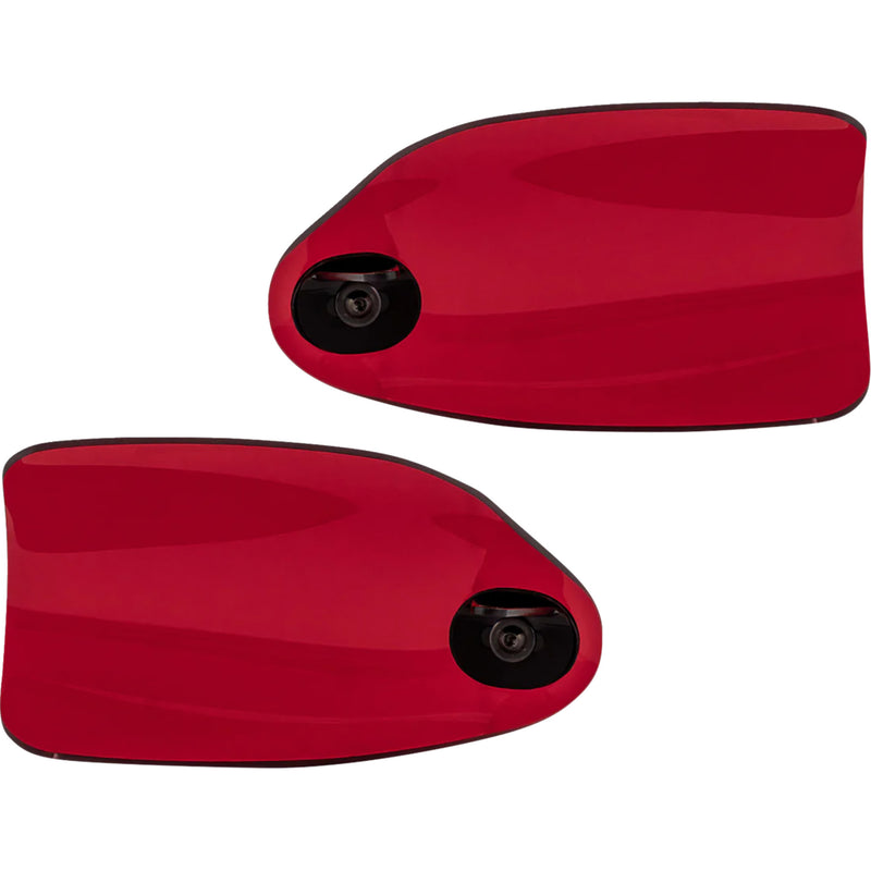 KLOCK WERKS 0635-2823 KWS-01-0129-HC Flare® Handguards harley-davidson hydraulic clutch - red