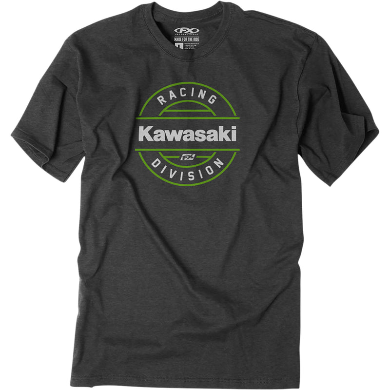 FACTORY EFFEX Kawasaki Division T-Shirt Heather - Charcoal