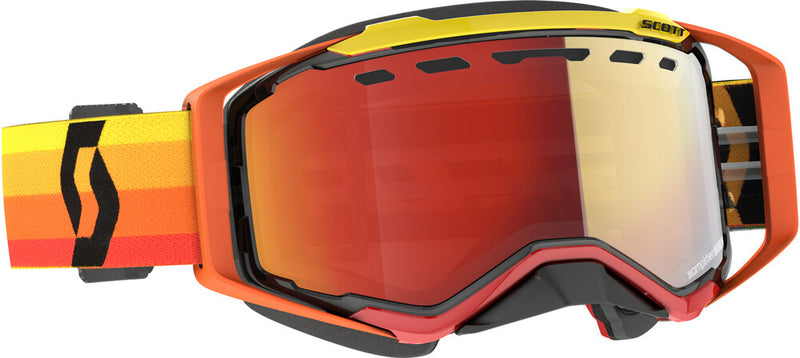 Scott 51-5589 272846-1649312 PROSPECT SNWCRSS GOGGLE ORNG/YLW ENHANCER RED CHROME