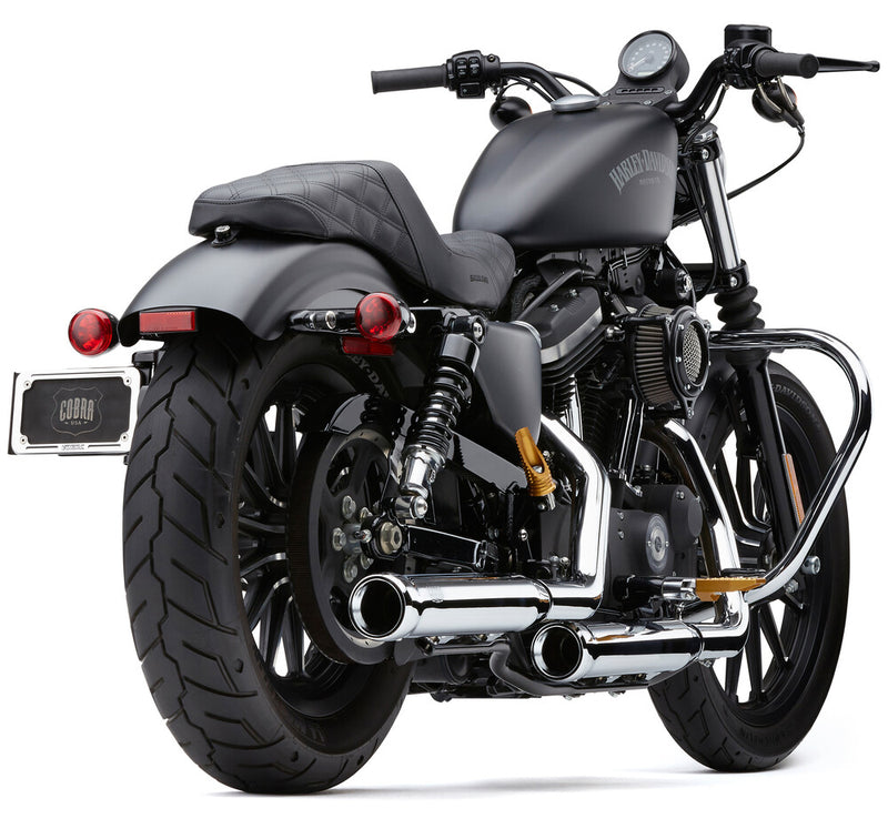 Cobra 3" NH Series Slip-ONS Chrome Sportster - 6086 For Harley Sportster 2014-2022