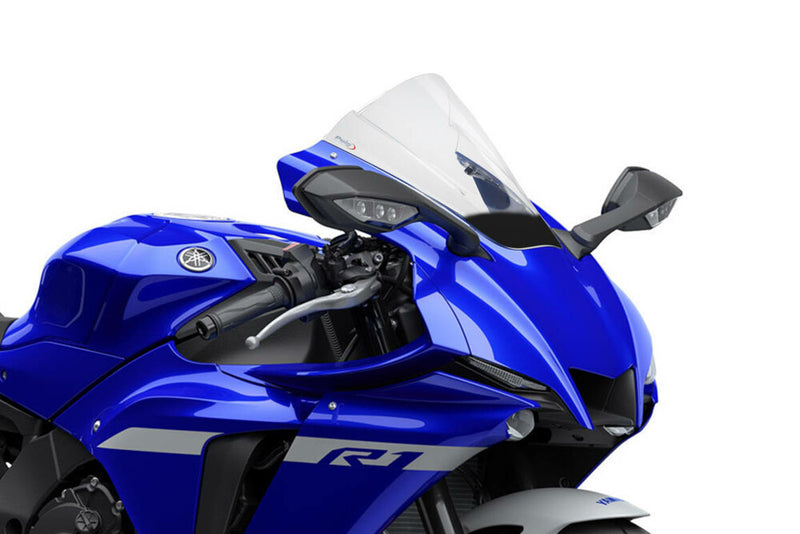 Puig Hi-tech Parts 561-3826 3826W WINDSCREEN Z-RACING CLEAR YAM