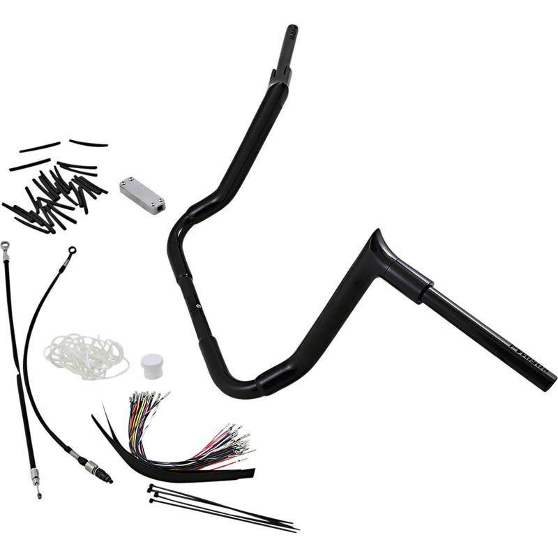 Fat Baggers Inc. Handlebar - 809114-B For Harley Touring 2008-2013