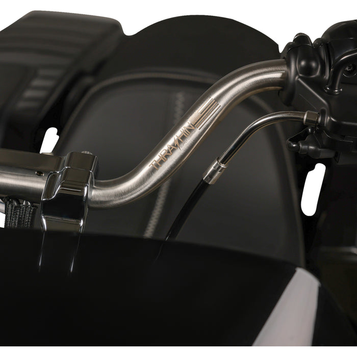 THRASHIN SUPPLY CO. 0601-6653 TSC-2715-0 1" Handlebar - High Bend - Stainless Steel
