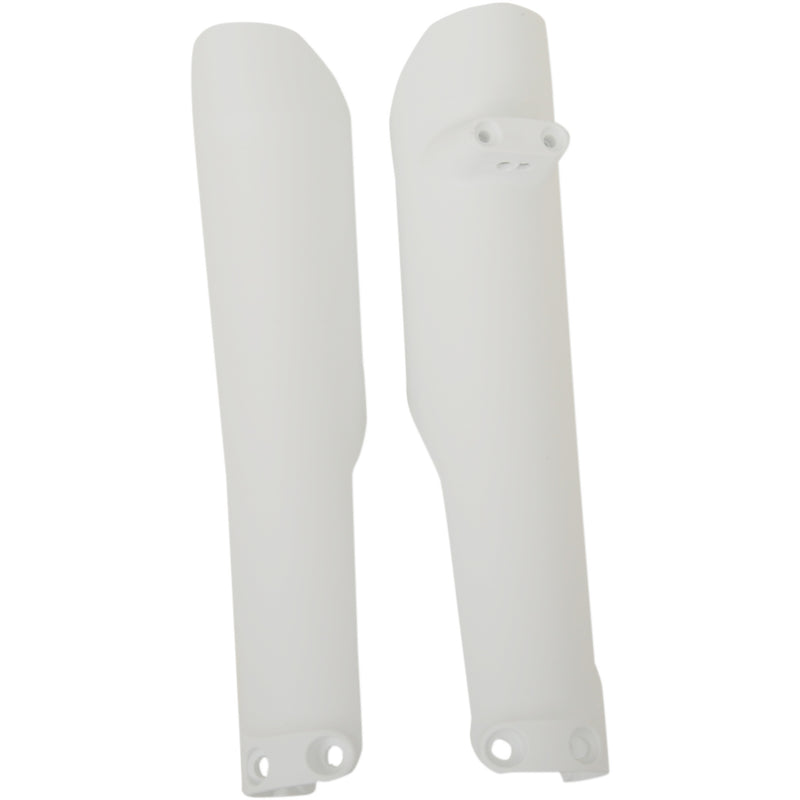 ACERBIS 0412-0345 2470680002 Replacement Fork Covers for KTM/Husqvarna — Fork Lower Fork Covers for Inverted Forks - White
