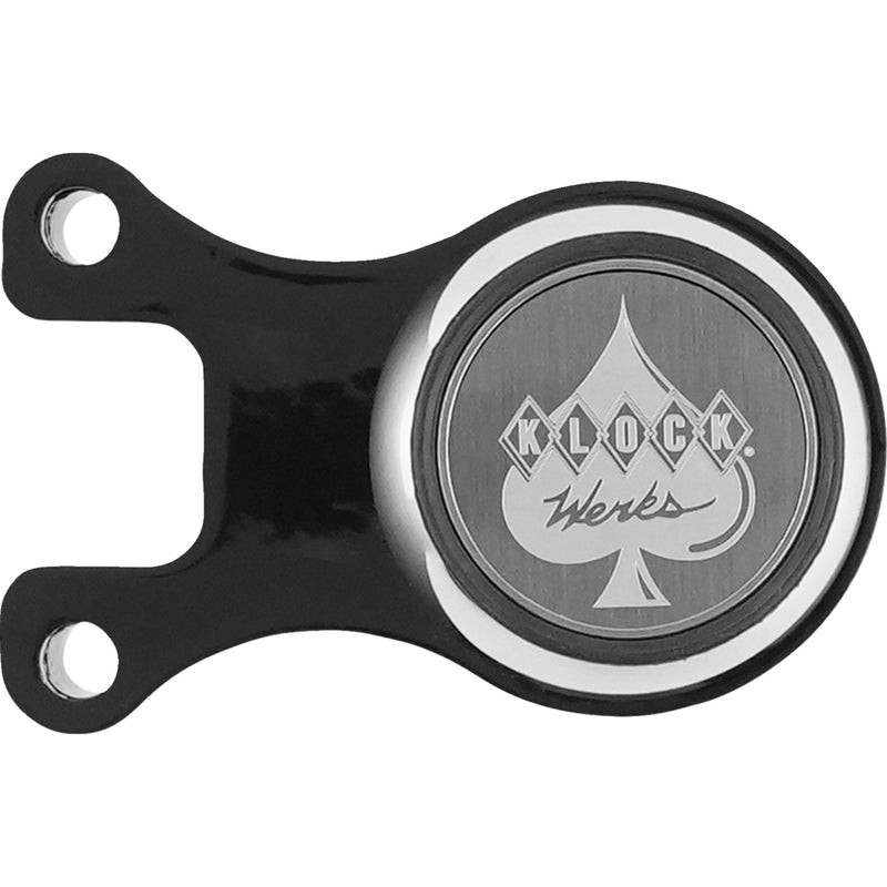 Klock Werks iOmount™ Handlebar Switch Mount Ambidextrous Mount Black Challenger Pursuit - KWD-04-0609-B For Indian 2020-2026