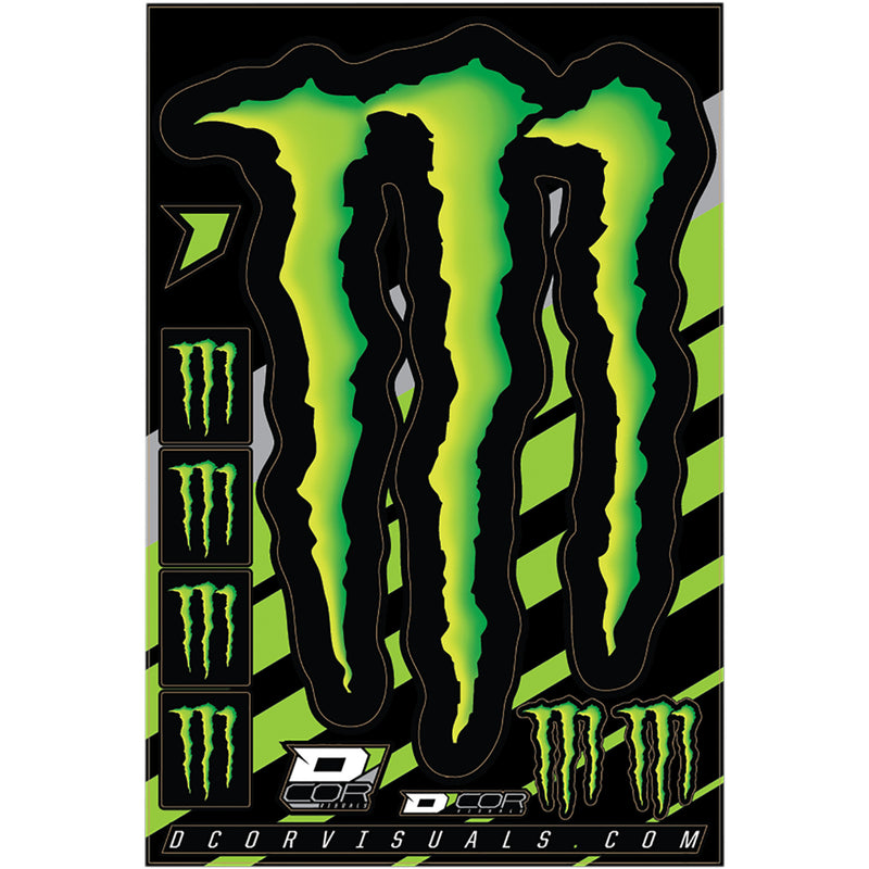 D'COR VISUALS 4320-2224 40-90-103 Decal Sheet monster claw