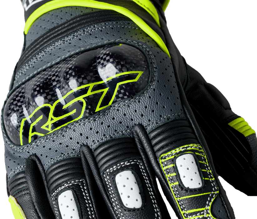 Rst 556-3179212 103179F.YEL-12 FULCRUM CE GLOVE GREY/FLO YELLOW/BLACK 2XL