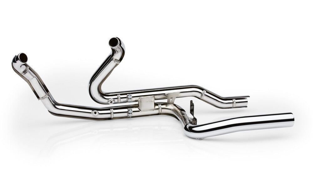 Cobra Powerport Dual Headpipes Chrome Trike - 6254 For Harley Touring 2010-2016