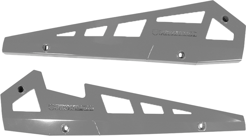 Pro Armor Rock Sliders Titanium Matte Metallic POL - P141221TMM Polaris RZR 2014-2022