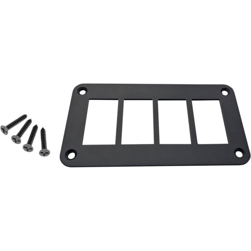 MOOSE OFFROAD 0521-1800 4PP-ADA Universal Dash Plate 4 switches