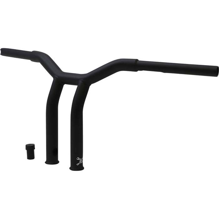 BURLY BRAND 0601-5698 B12-6051SB Dominator Handlebar - Raked - 10" - Matte Black