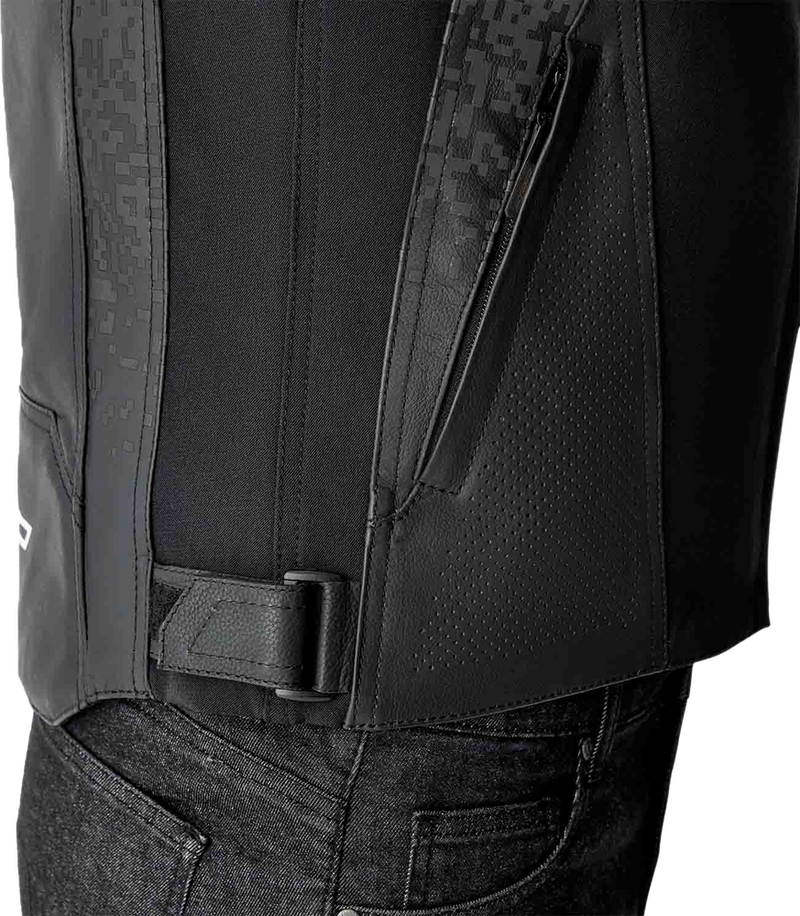 Rst 556-3648042 103648BLK-42 PS SUPERSPORT-K D3O JACKET BLACK LEATHER MD